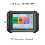 LCD Screen Display Replacement for XTOOL D9 EV D9EV Scan Tool